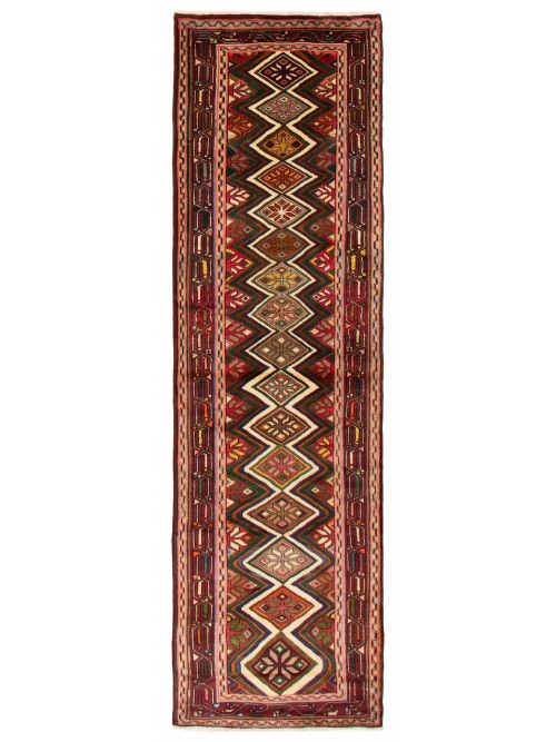 Persian Style 2'7" x 8'9" Hand-knotted Wool Rug 