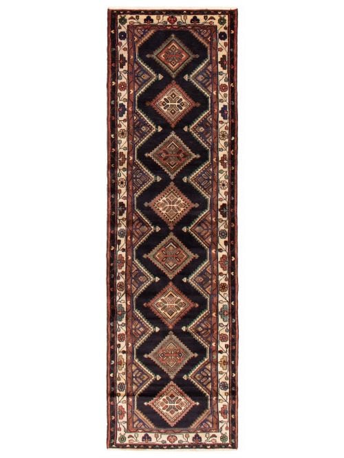 Persian Style 2'9" x 9'4" Hand-knotted Wool Rug 