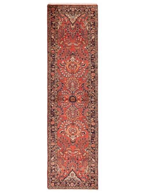 Persian Style 2'7" x 9'6" Hand-knotted Wool Rug 