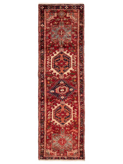 Persian Style 2'0" x 6'11" Hand-knotted Wool Rug 