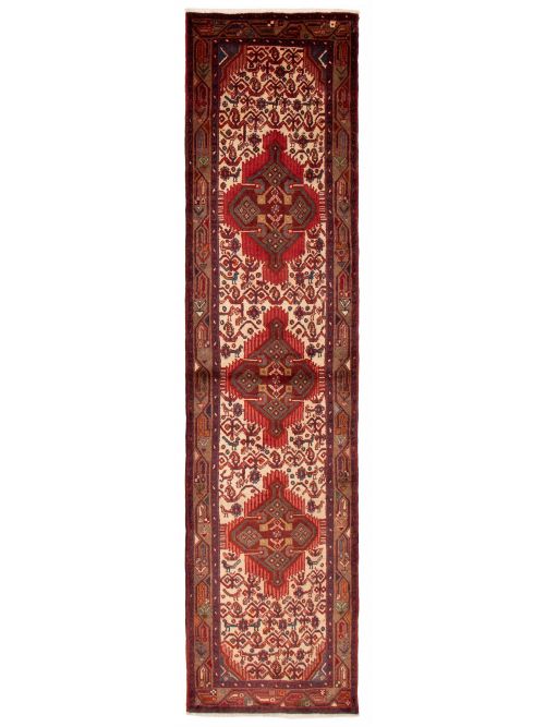Persian Style 2'8" x 10'6" Hand-knotted Wool Rug 