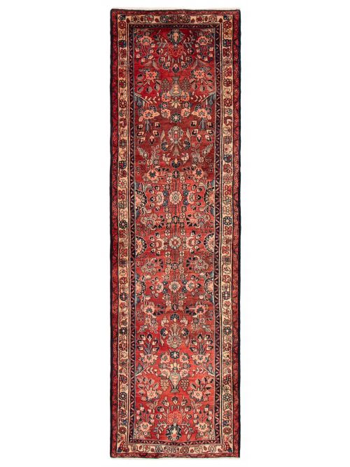 Persian Style 2'11" x 10'2" Hand-knotted Wool Rug 