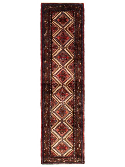 Persian Style 2'7" x 9'5" Hand-knotted Wool Rug 