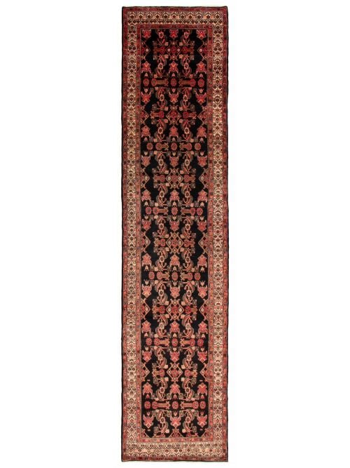 Persian Style 3'3" x 14'3" Hand-knotted Wool Rug 