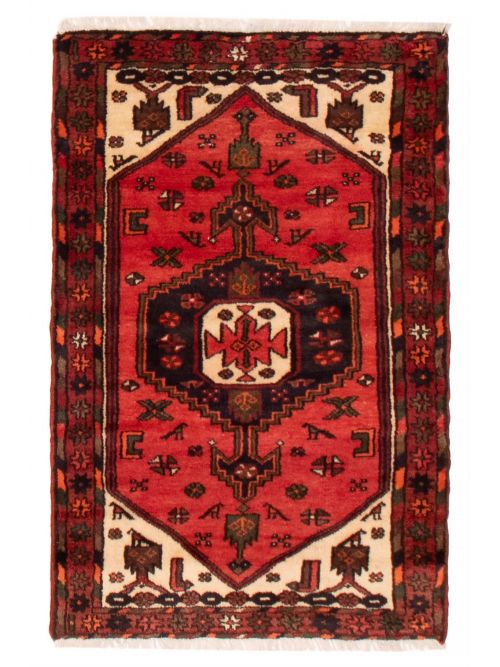 Persian Style 2'10" x 4'5" Hand-knotted Wool Rug 