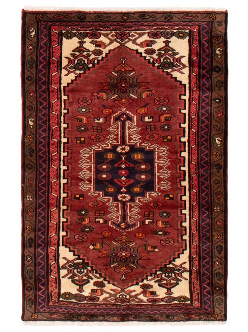 Persian Style 3'3" x 4'10" Hand-knotted Wool Rug 