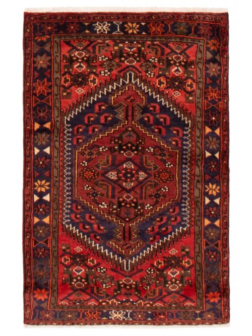 Persian Style 3'2" x 4'10" Hand-knotted Wool Rug 