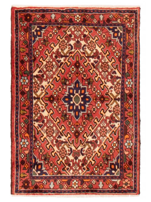 Persian Style 3'4" x 4'9" Hand-knotted Wool Rug 