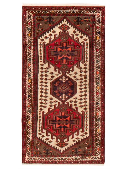 Persian Style 2'10" x 5'4" Hand-knotted Wool Rug 