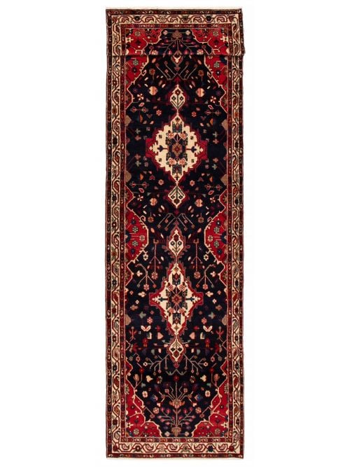 Persian Style 3'8" x 16'9" Hand-knotted Wool Rug 