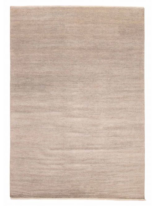 Indian Silk Shadow Hand-knotted Silk & Wool Rug, 300 x 419 cm