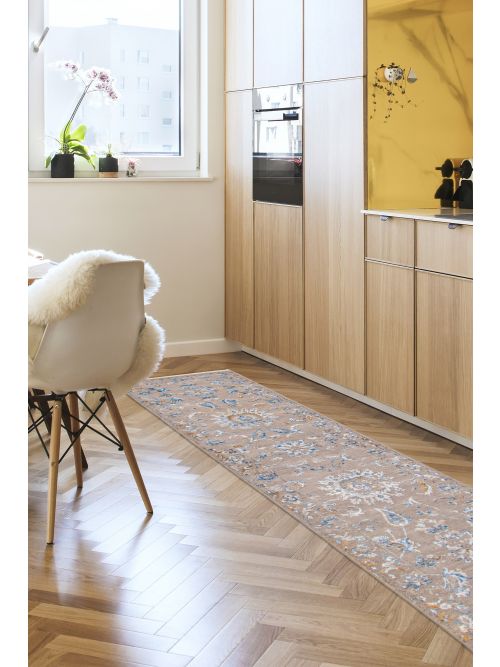 Indian Heritage Hand-knotted Silk & Wool Rug, 79 x 305 cm