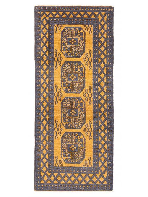 Afghan Finest Kargahi 2'8" x 6'4" Hand-knotted Wool Rug 