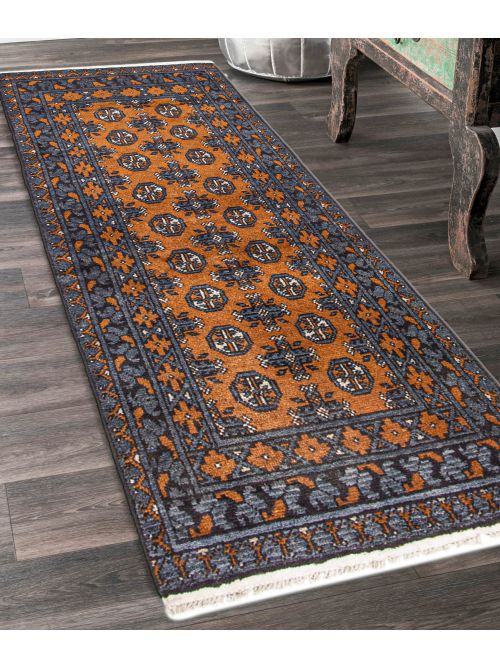 Afghan Finest Kargahi 2'7" x 6'5" Hand-knotted Wool Rug 