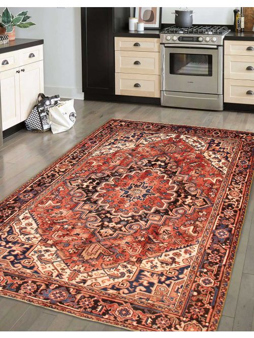 Tapis style persan 7'1" x 9'9" en laine