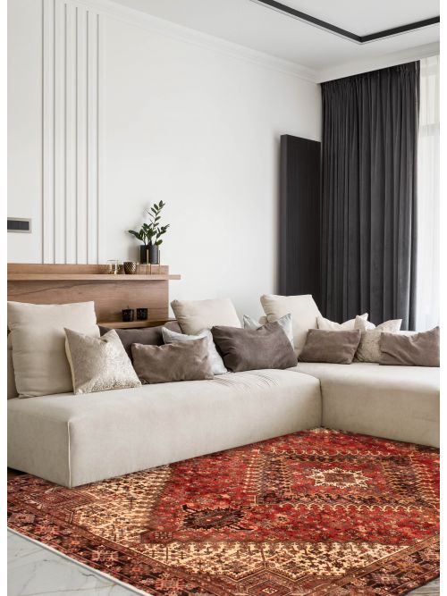 Tapis style persan 9'10" x 12'7" en laine