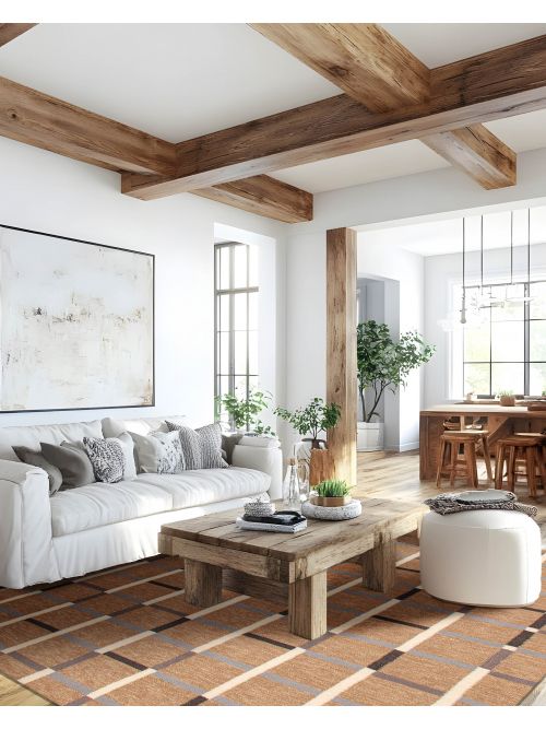 Indian Timeless 6'0" x 9'0" Hand Tufted Wool Rug 