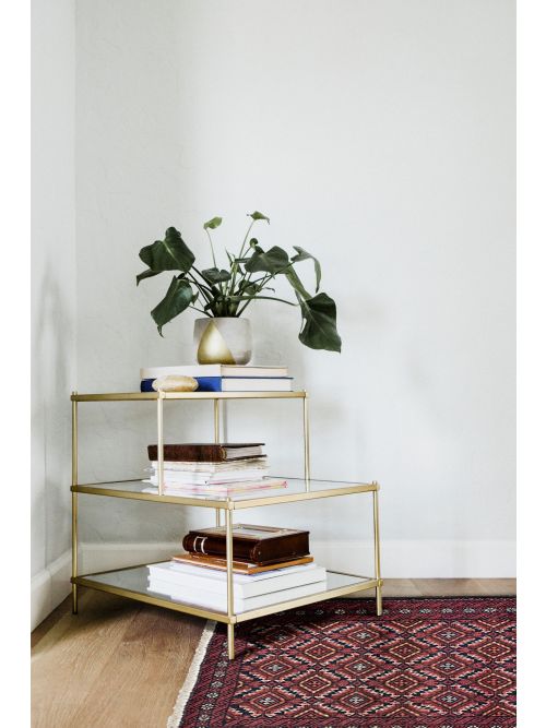 Afghan Teimani Hand-knotted Wool Rug, 97 x 165 cm