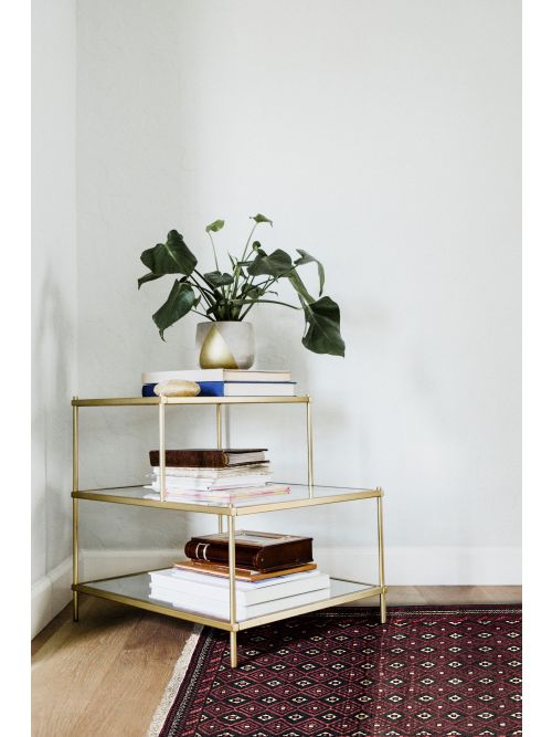 Afghan Teimani Hand-knotted Wool Rug, 94 x 157 cm