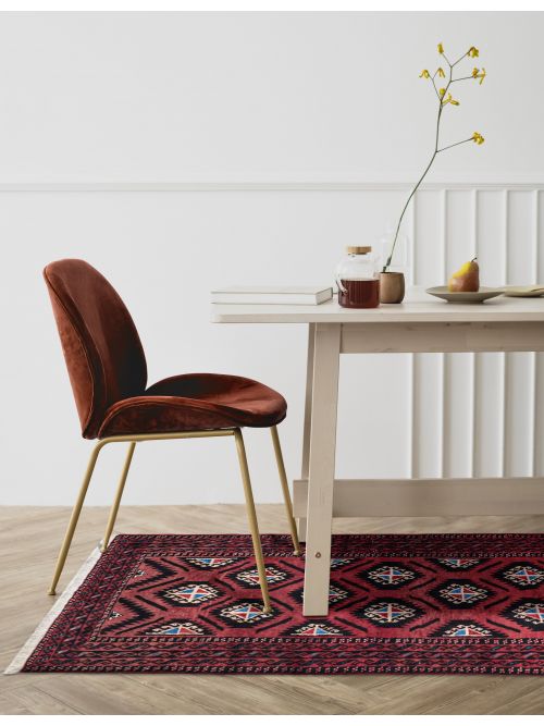 Afghan Baluch 3'0" x 6'0" Hand-knotted Wool Rug 