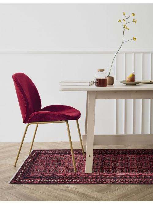 Afghan Baluch 2'10" x 6'1" Hand-knotted Wool Rug 