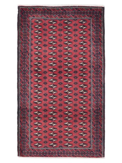 Afghan Teimani Hand-knotted Wool Rug, 97 x 180 cm