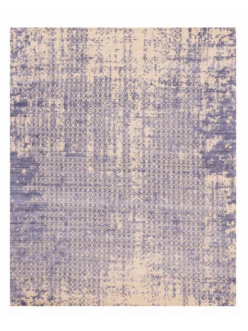 Indian Elysian Hand Loomed Viscose Rug, 241 x 302 cm