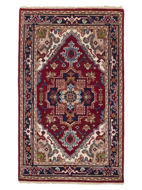 Indian Serapi Heritage 3'0" x 5'0" Hand-knotted Wool Rug 