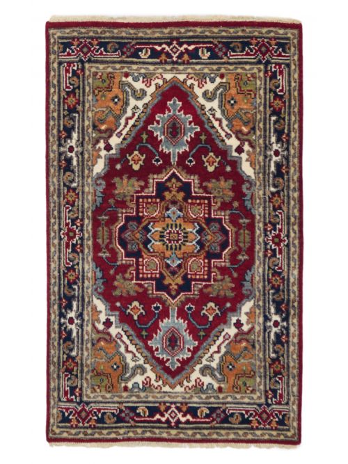 Indian Serapi Heritage 3'0" x 5'0" Hand-knotted Wool Rug 