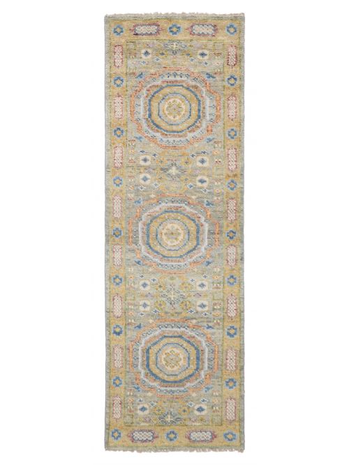 Tapis mamluk 2'6" x 7'10" en laine