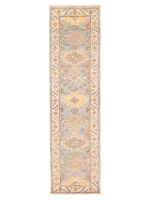 Indian Jules Serapi Hand-knotted Wool Runner Rug, 81 x 302 cm