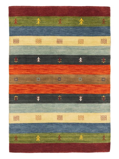 Tapis kashkuli gabbeh 3'11" x 5'8" en laine