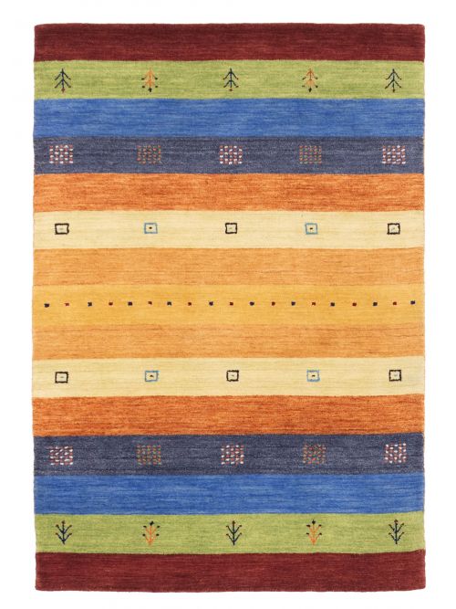 Tapis kashkuli gabbeh 3'11" x 5'8" en laine