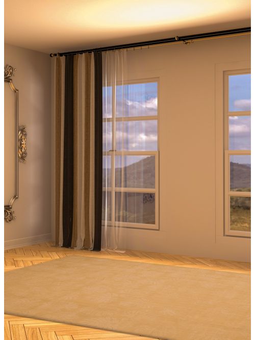 Indian Ananda Hand Loomed Wool Rug, 198 x 290 cm