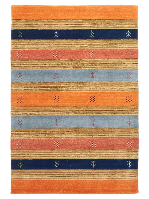 Tapis indo gabbeh 3'11" x 5'11" en laine