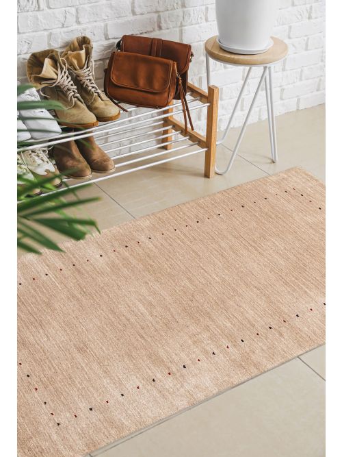 Indo Gabbeh 2'8" x 4'10" Hand Loomed Wool Rug 