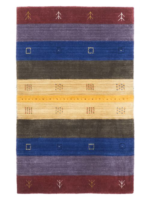 Tapis indo gabbeh 3'0" x 4'9" en laine