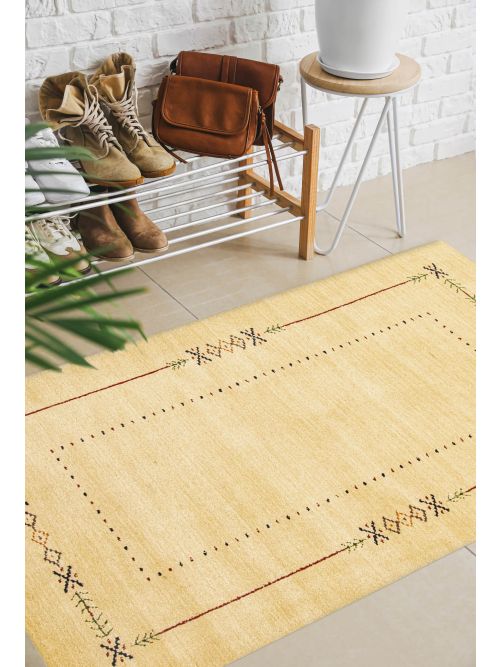 Indo Gabbeh 3'0" x 5'0" Hand Loomed Wool Rug 