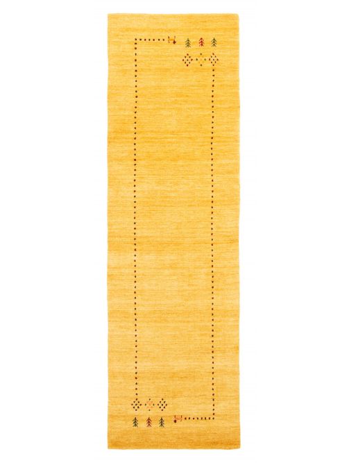 Indo Gabbeh 2'4" x 7'9" Hand Loomed Wool Runner Rug 