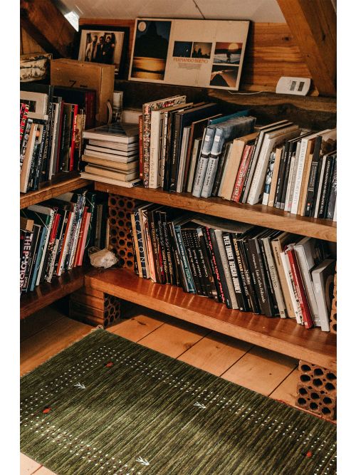 Indo Gabbeh 3'0" x 4'8" Hand Loomed Wool Rug 