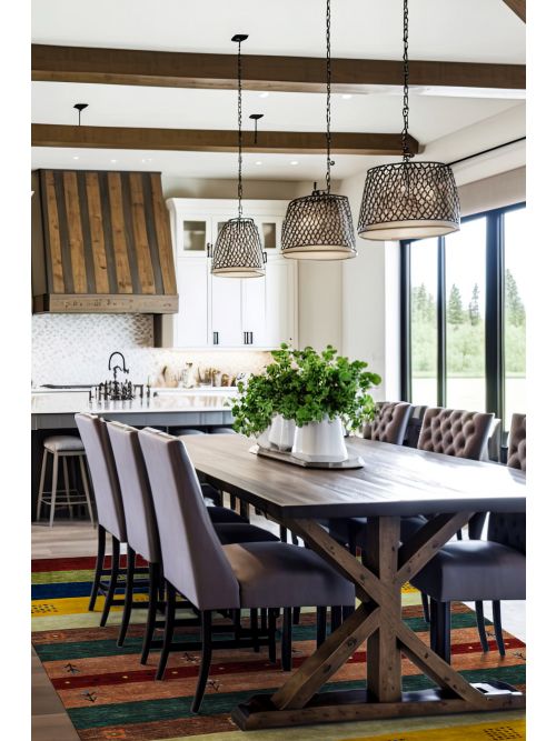 Indo Gabbeh 3'11" x 5'7" Hand Loomed Wool Rug 