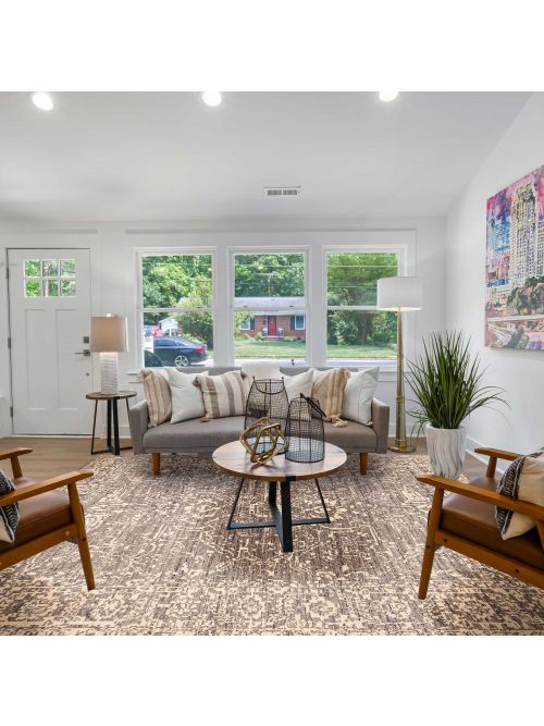 Indian Jules Serapi Hand-knotted Wool Rug, 274 x 366 cm