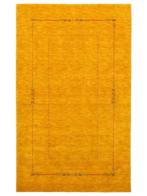 Indo Gabbeh 4'11" x 8'0" Hand Loomed Wool Rug 