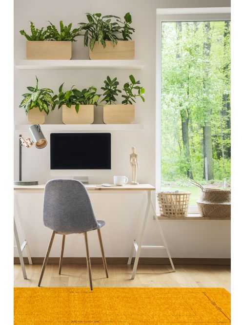 Indo Gabbeh 4'11" x 8'0" Hand Loomed Wool Rug 