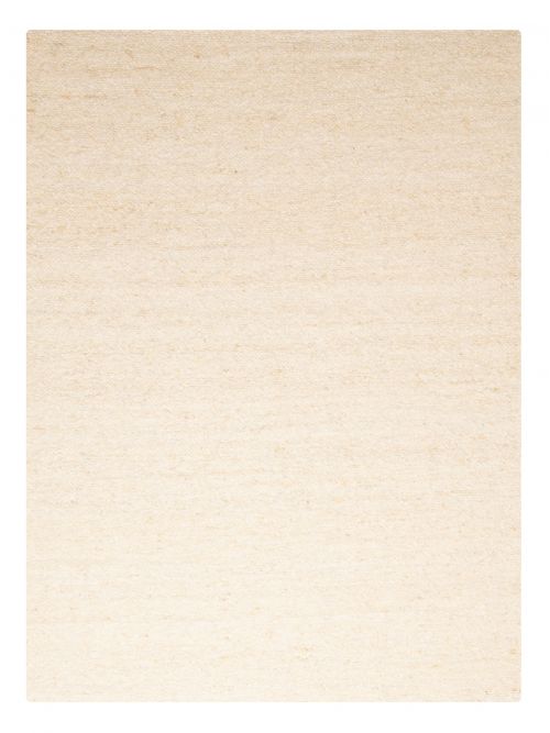 Indian Sienna 5'7" x 7'4" Braided Weave Wool Kilim 