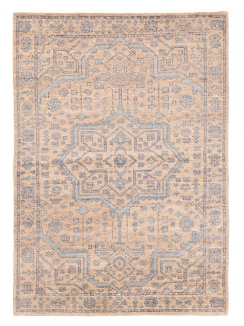 Indian Jules Serapi Hand-knotted Wool Rug, 165 x 224 cm