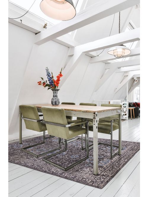 Indian Jules Serapi Hand-knotted Wool Rug, 165 x 231 cm