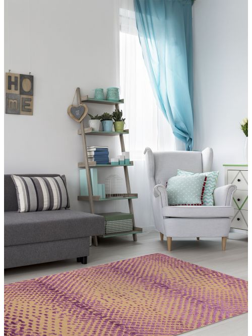 Indian Elysian Hand Loomed Viscose & Wool Rug, 152 x 251 cm