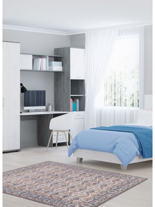 Indian Jules Serapi Hand-knotted Wool Rug, 163 x 224 cm