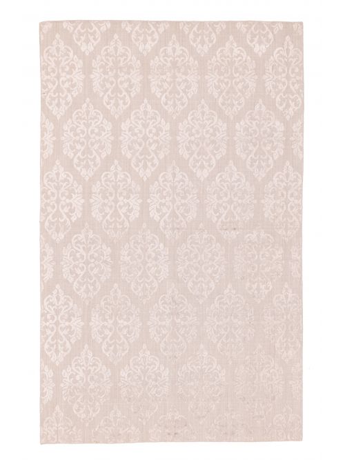 Indian Elysian 5'0" x 8'0" Hand Loomed Viscose & Wool Rug 